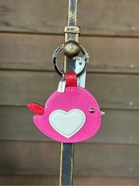 Coach NWT chubby Bird Bag Charm Keychain